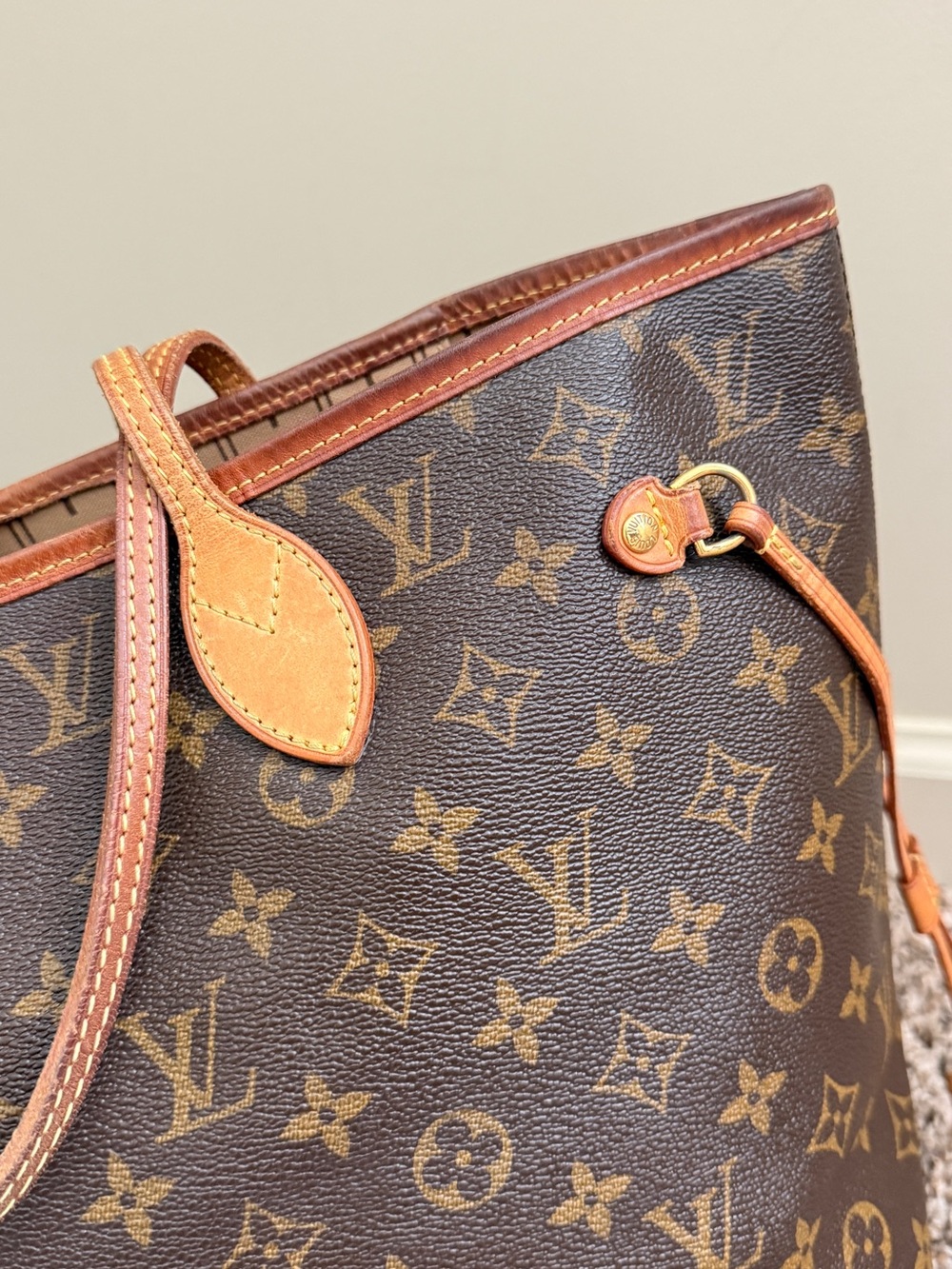 Authentic Louis Vuitton Neverfull MM Monogram Canvas - Picture 3 of 16